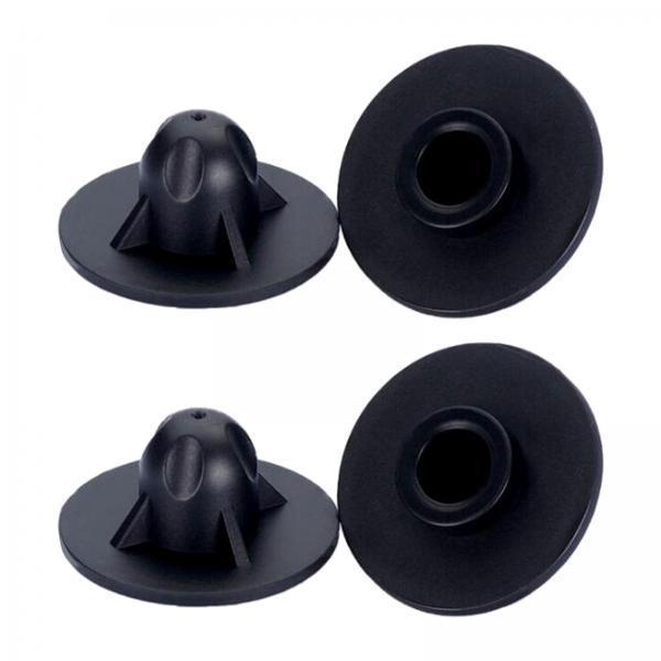 2x4x Furniture Foot Covers Camping Chair Foot Cap Replacement Chair Leg Cover Pipe Diameter 15mm