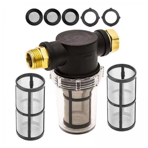 3xSediment Filter Attachment for Pressure Washer 3/4 Thread for Car Wash RV