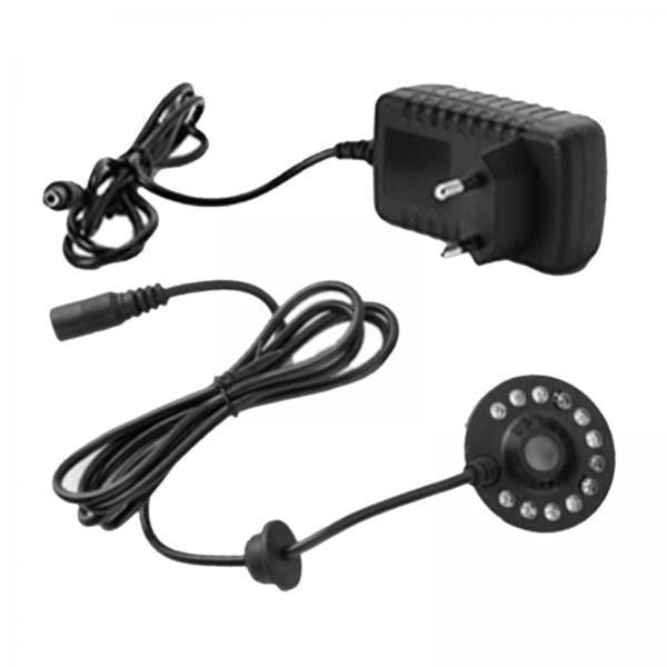 4xMini Mist Fogger Mister with Colorful Lights EU Adapter Plug