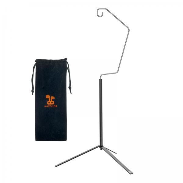 2xCamping Lantern Stand Easily Assembly Tripod Hook Stand for BBQ Outdoor Hiking