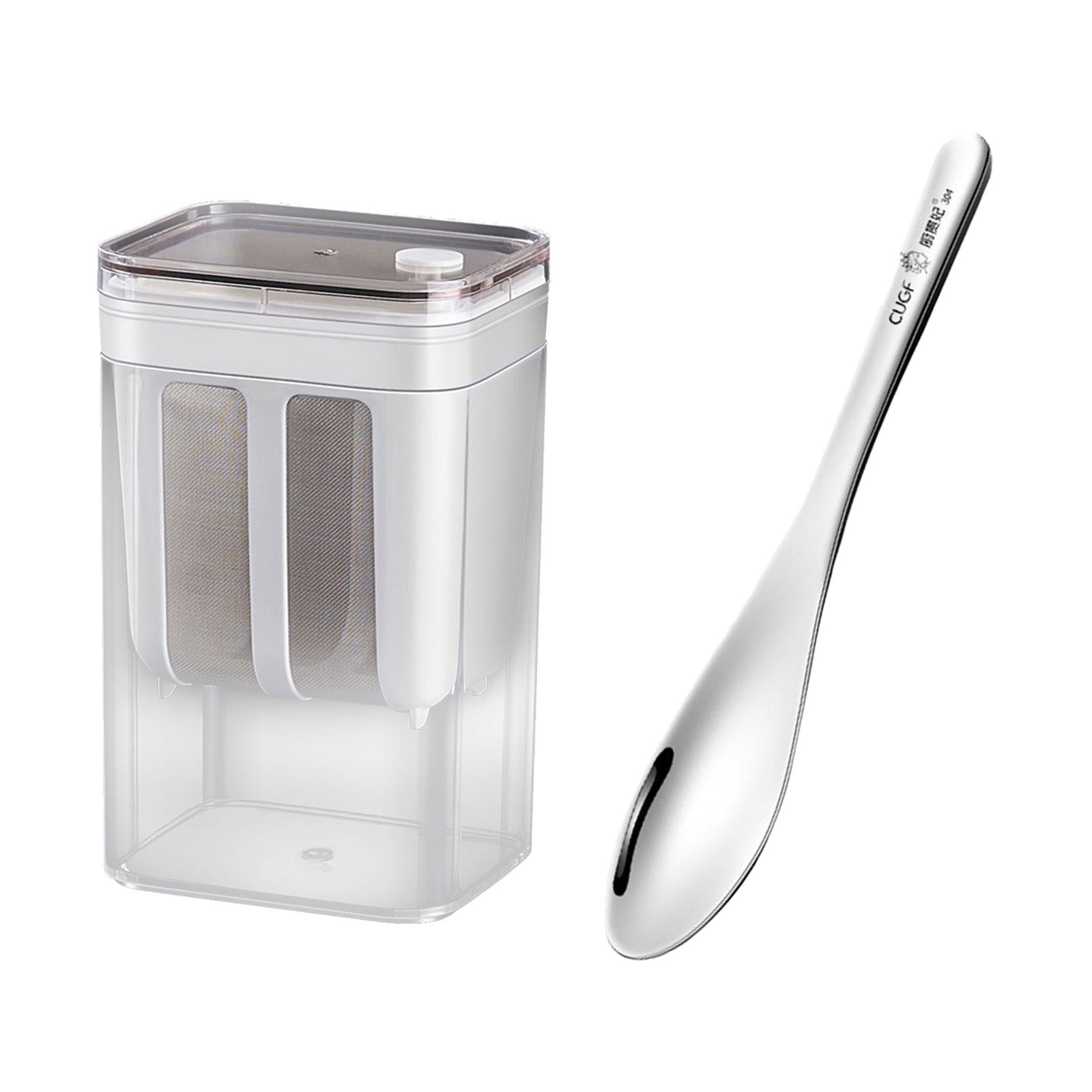 Greek Yogurt Strainer with teaspoon Food Yogurt Mesh Sieve for Kitchen Tool