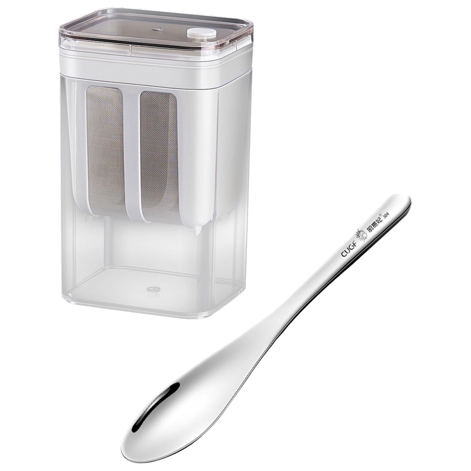 Greek Yogurt Strainer with teaspoon Food Yogurt Mesh Sieve for Kitchen Tool