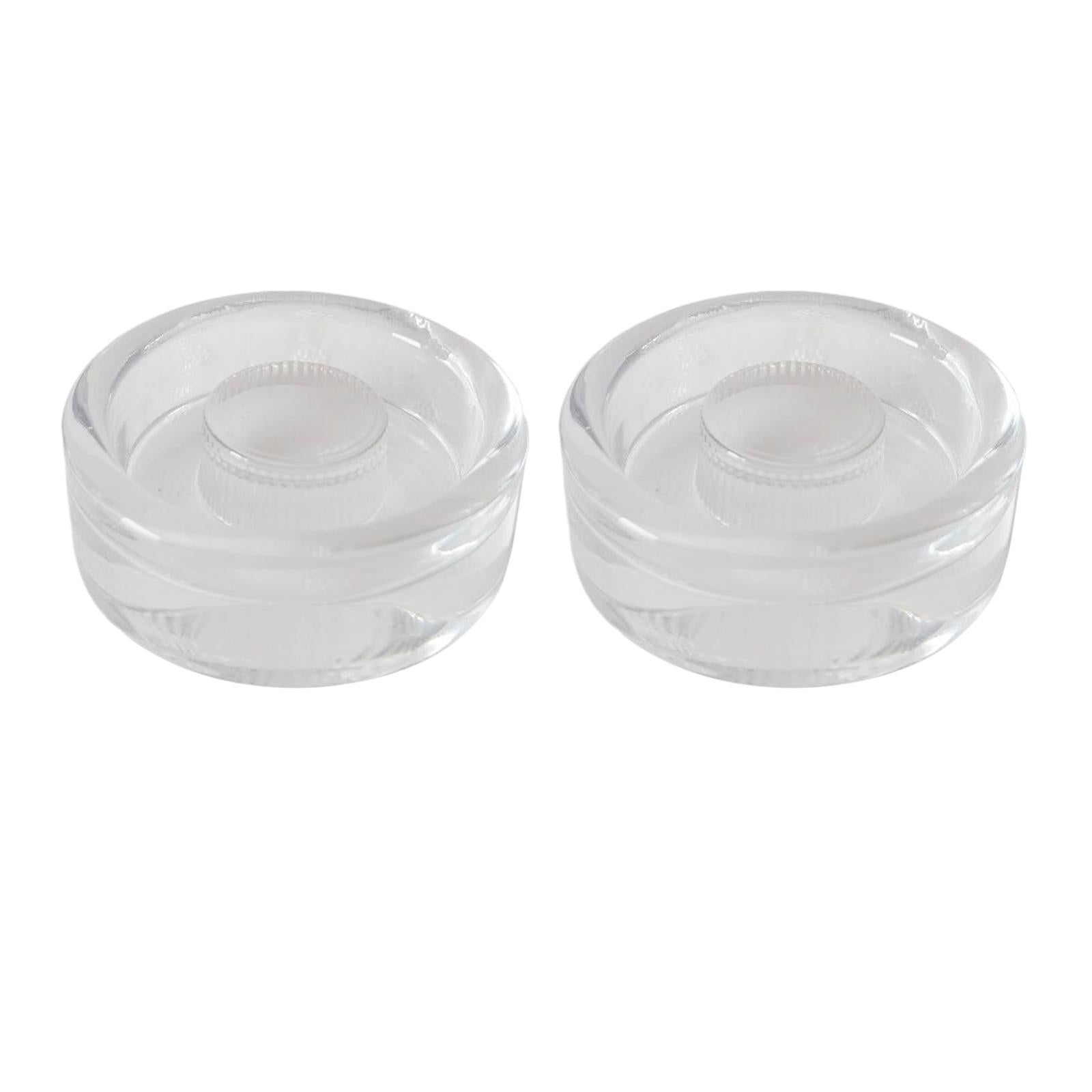 2 Pieces Glass Fermentation Weights for Home Fermentation and Food Storage