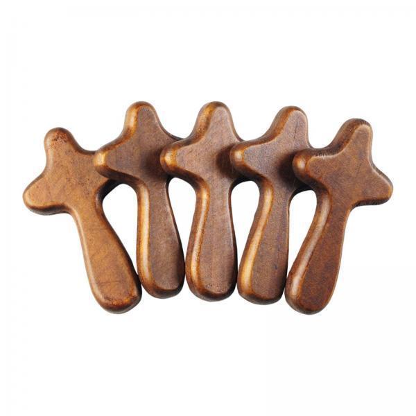 2x5x Prayer Cross Neighbor Caring Friend Decoration Clinging Palm Pocket Crosses B