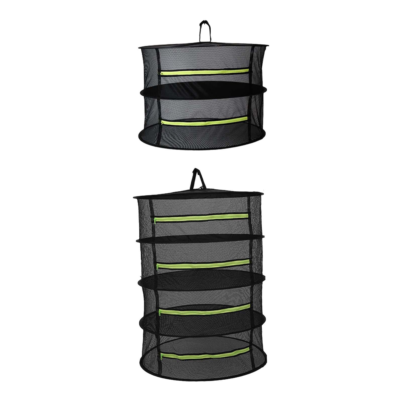 2 Drying Rack Hanging Mesh Net for Food Vegetables
