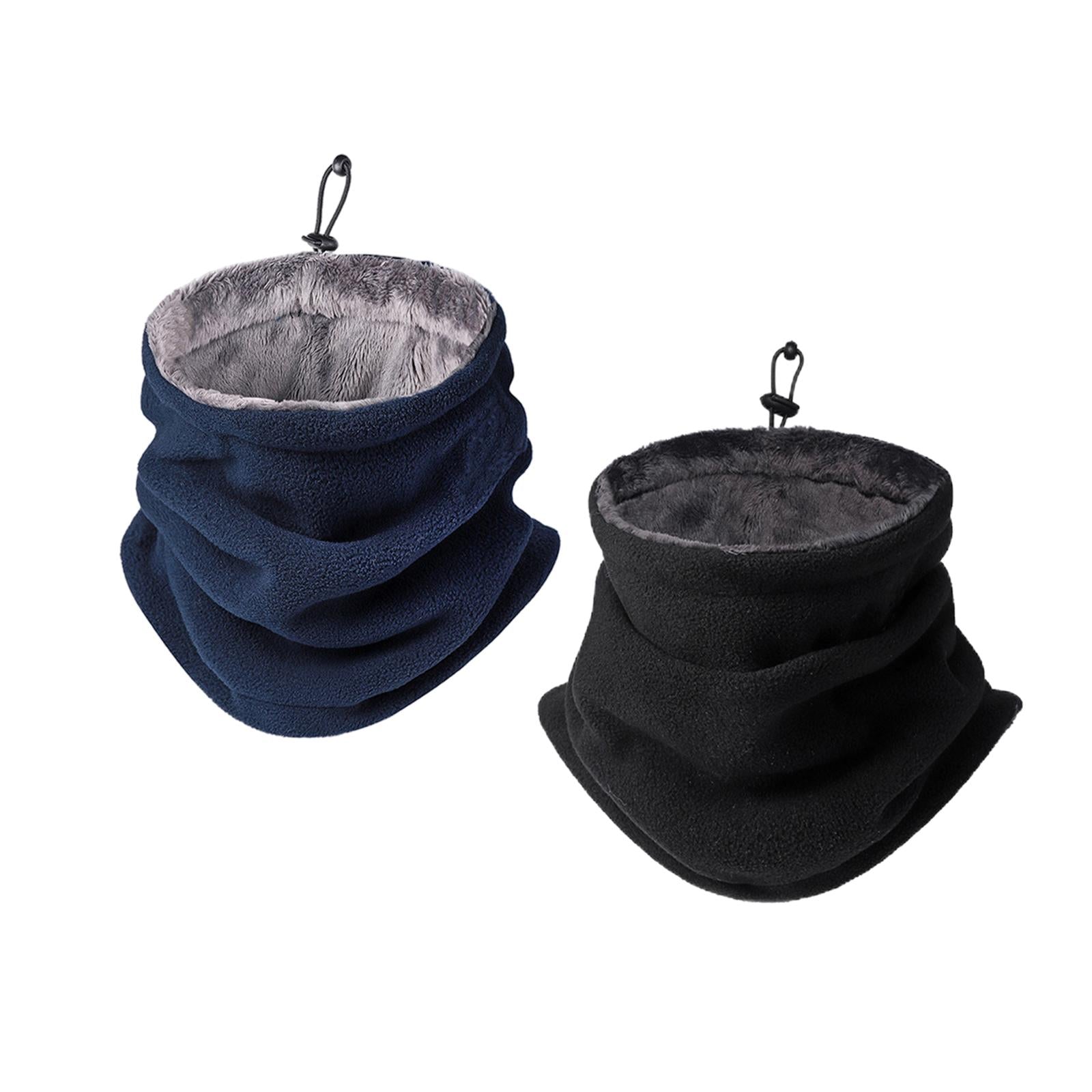 2pcs Thermal Face Covering Warmer Scarf Headwear Ear Cycling