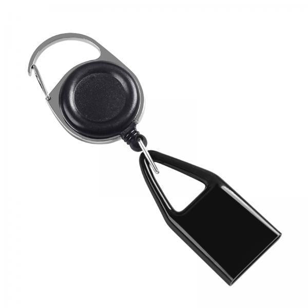 4xSafe Stash Clip Kitchen Gadgets Smoking Accessories Retractable Lighter Belt Black