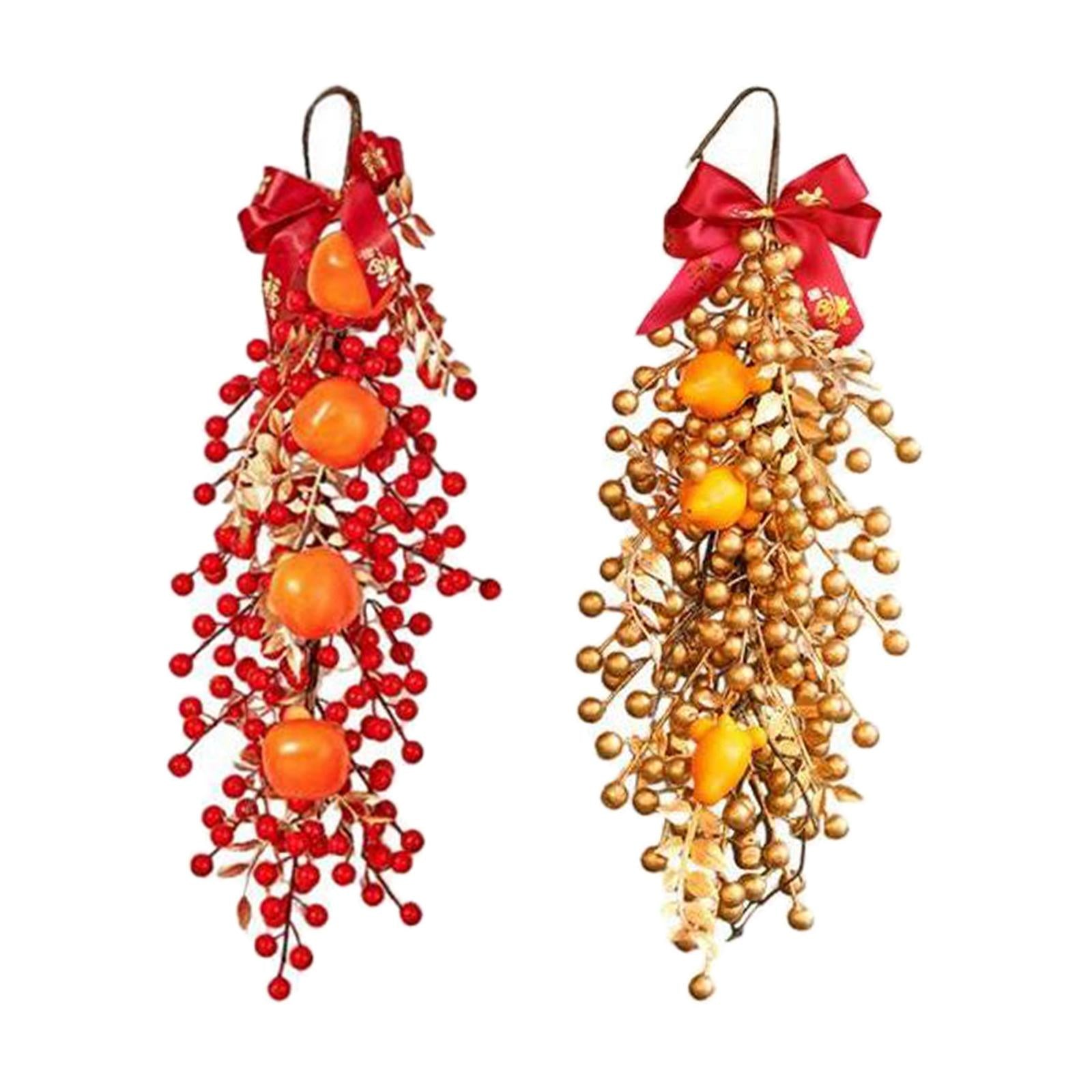 2 piece Chinese New Year Decorations Blessing for Cabinet Window Office