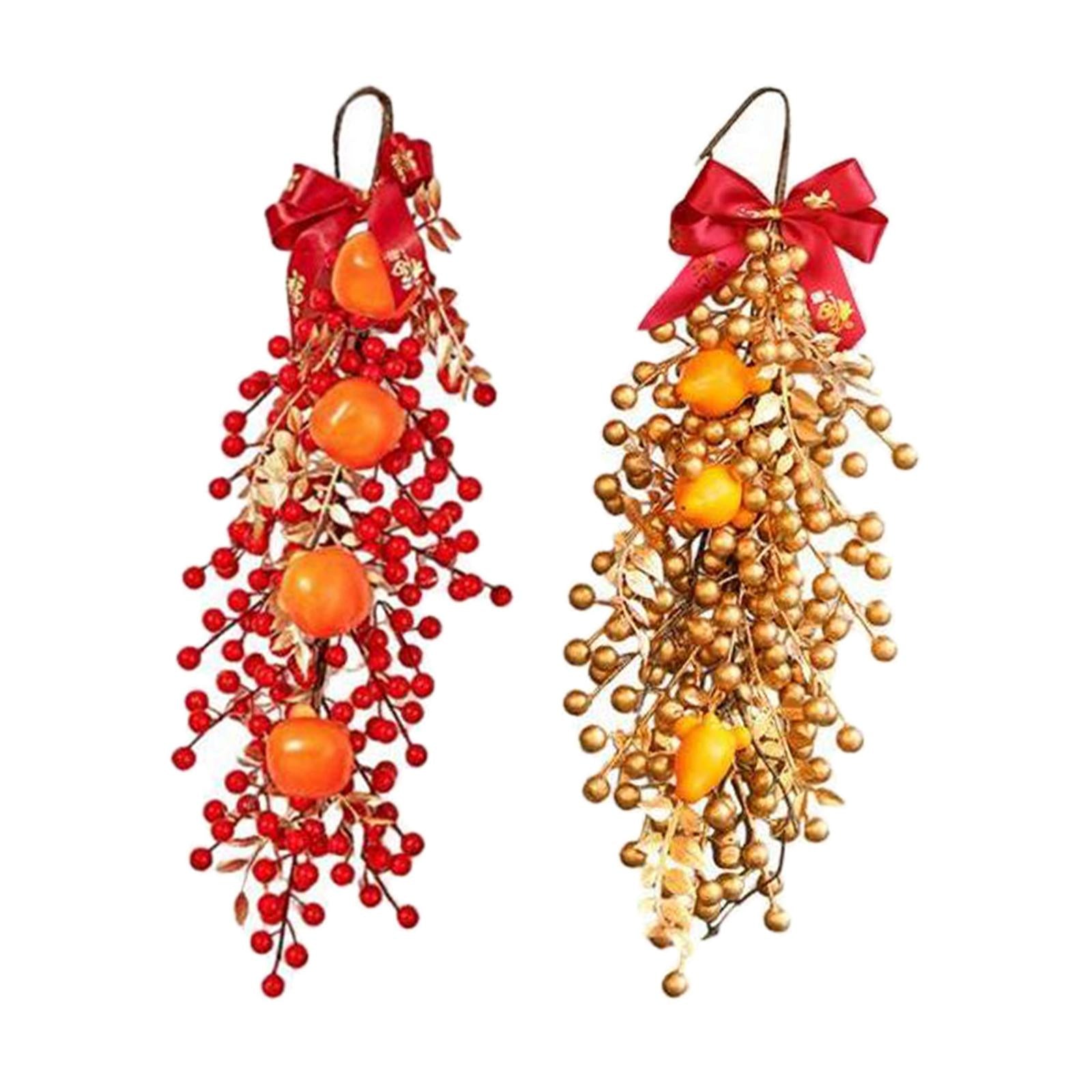 2 piece Chinese New Year Decorations Blessing for Cabinet Window Office