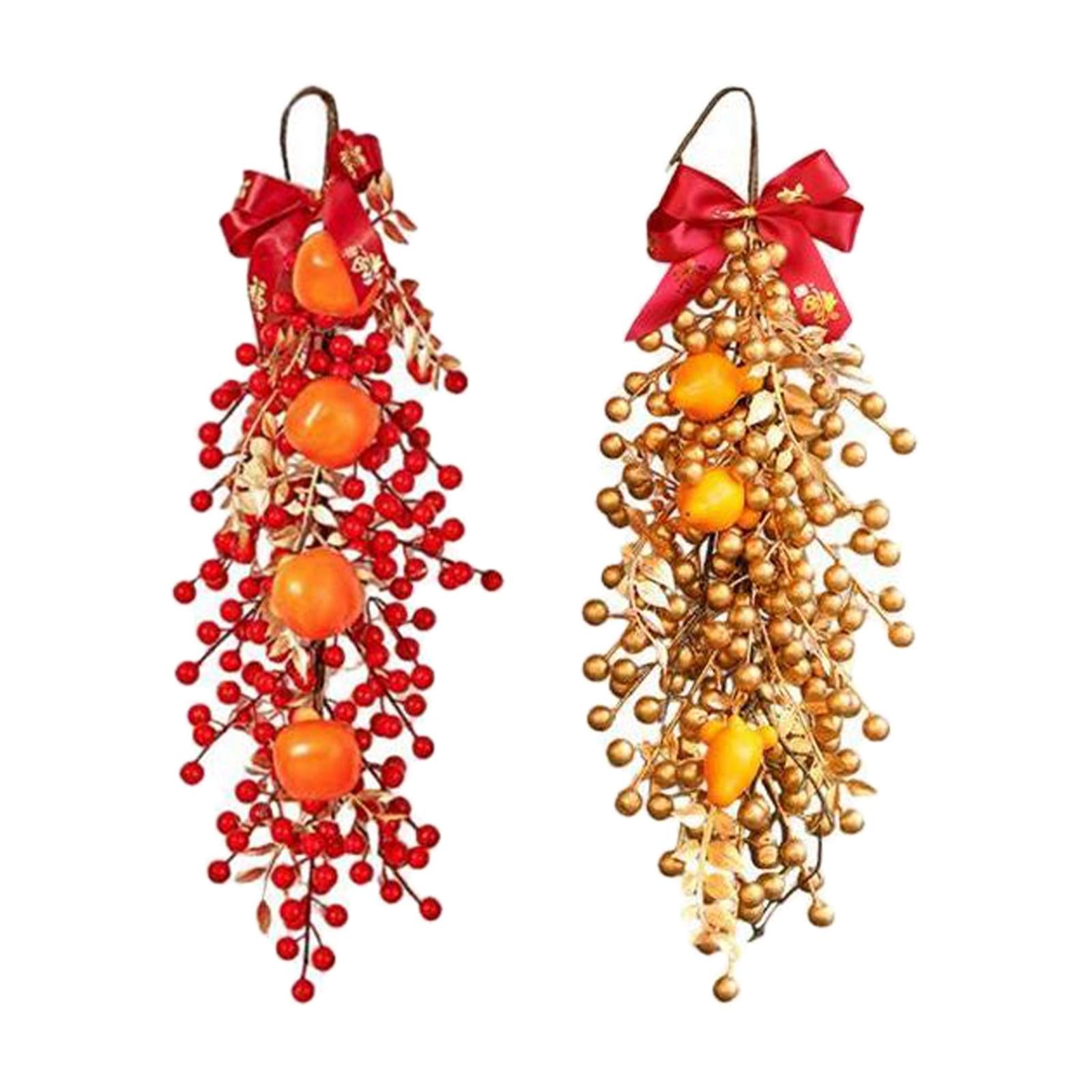 2 piece Chinese New Year Decorations Blessing for Cabinet Window Office