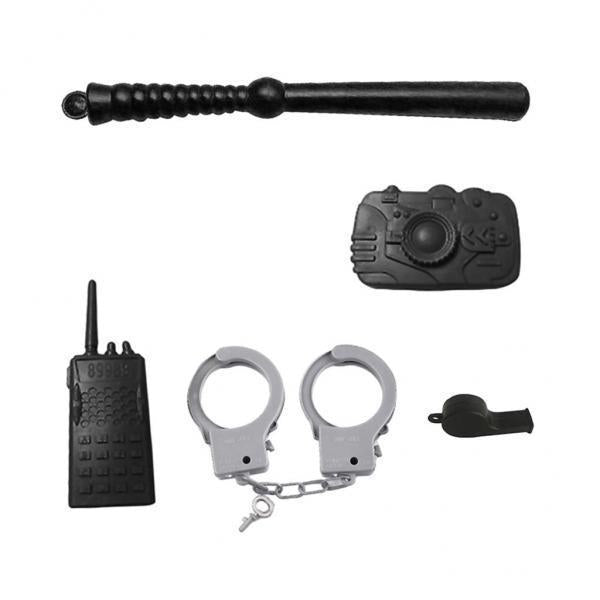 2x5x Police Pretend Play Accessory Role Play Costume Accessories for Role Play