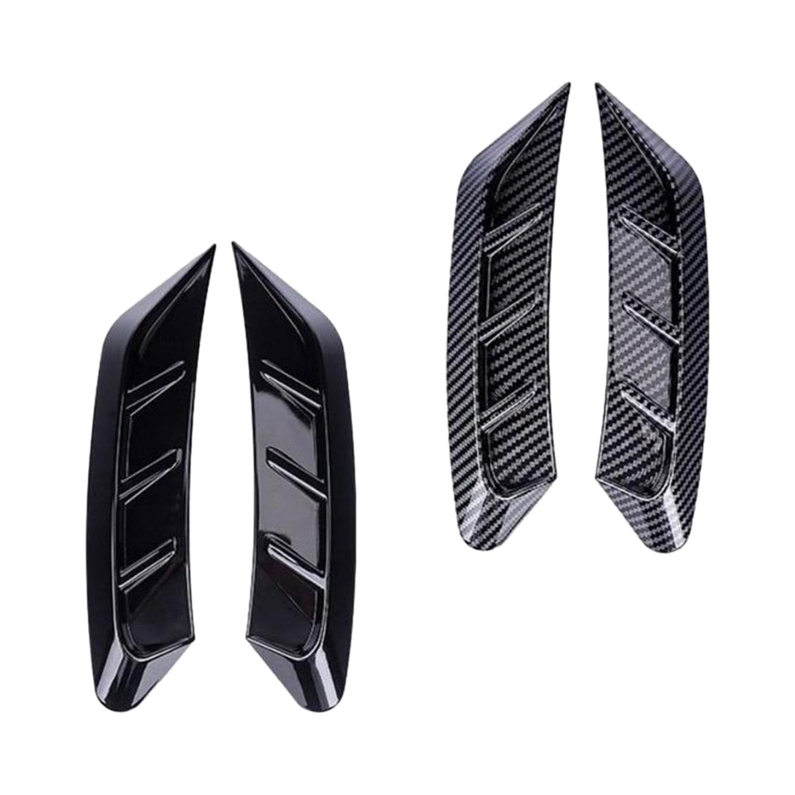 2 Set Car Headlight Eyebrow Decoration Eyelids Stickers for Car Automotive