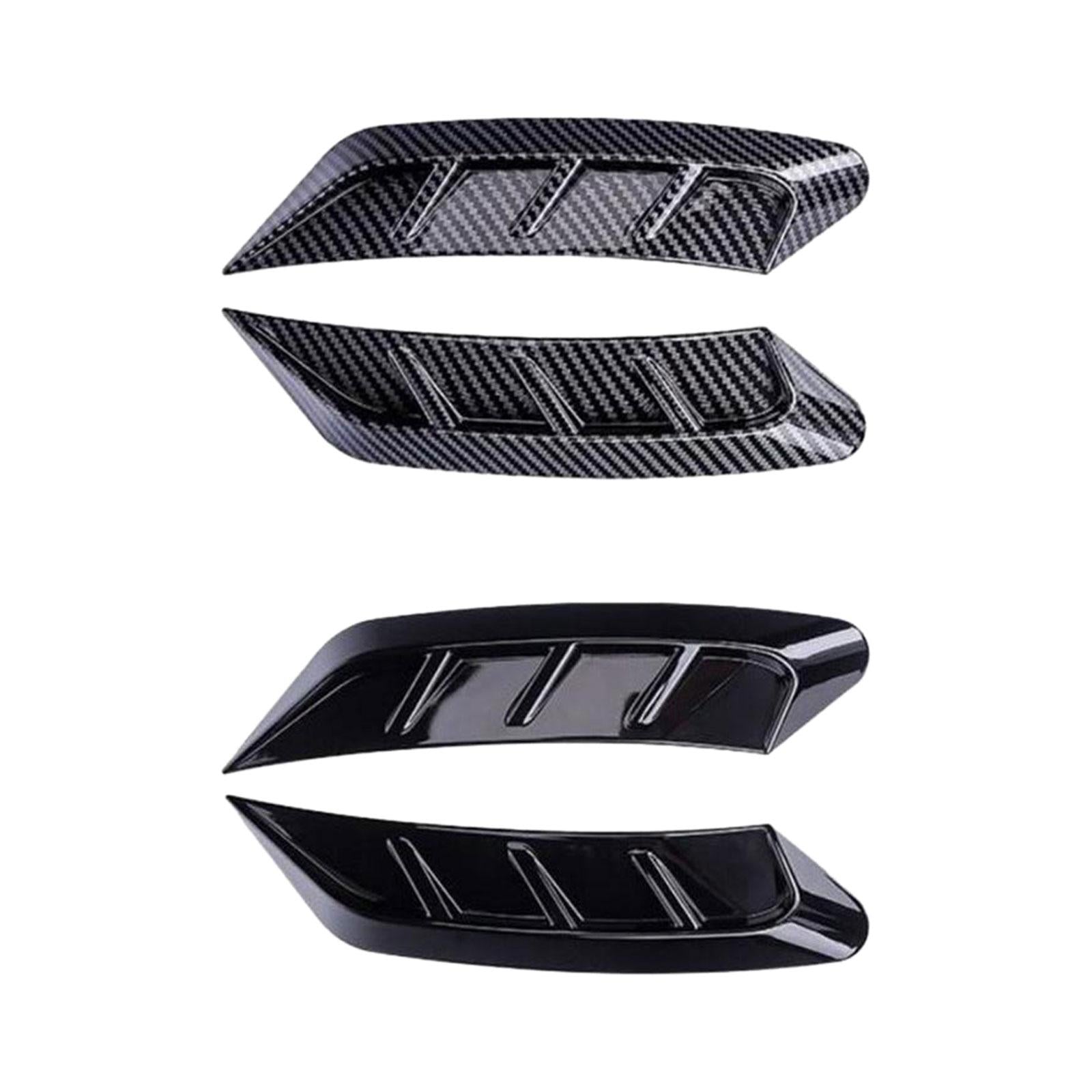 2 Set Car Headlight Eyebrow Decoration Eyelids Stickers for Car Automotive