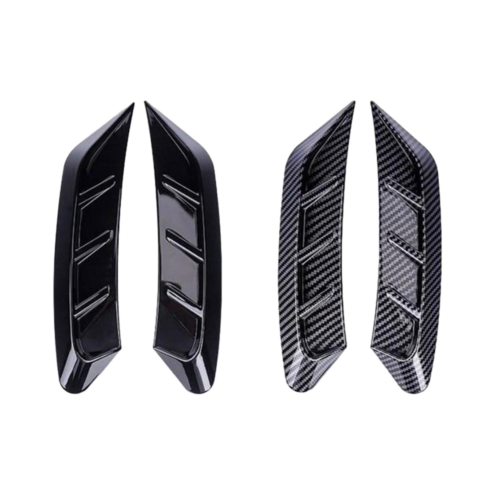 2 Set Car Headlight Eyebrow Decoration Eyelids Stickers for Car Automotive