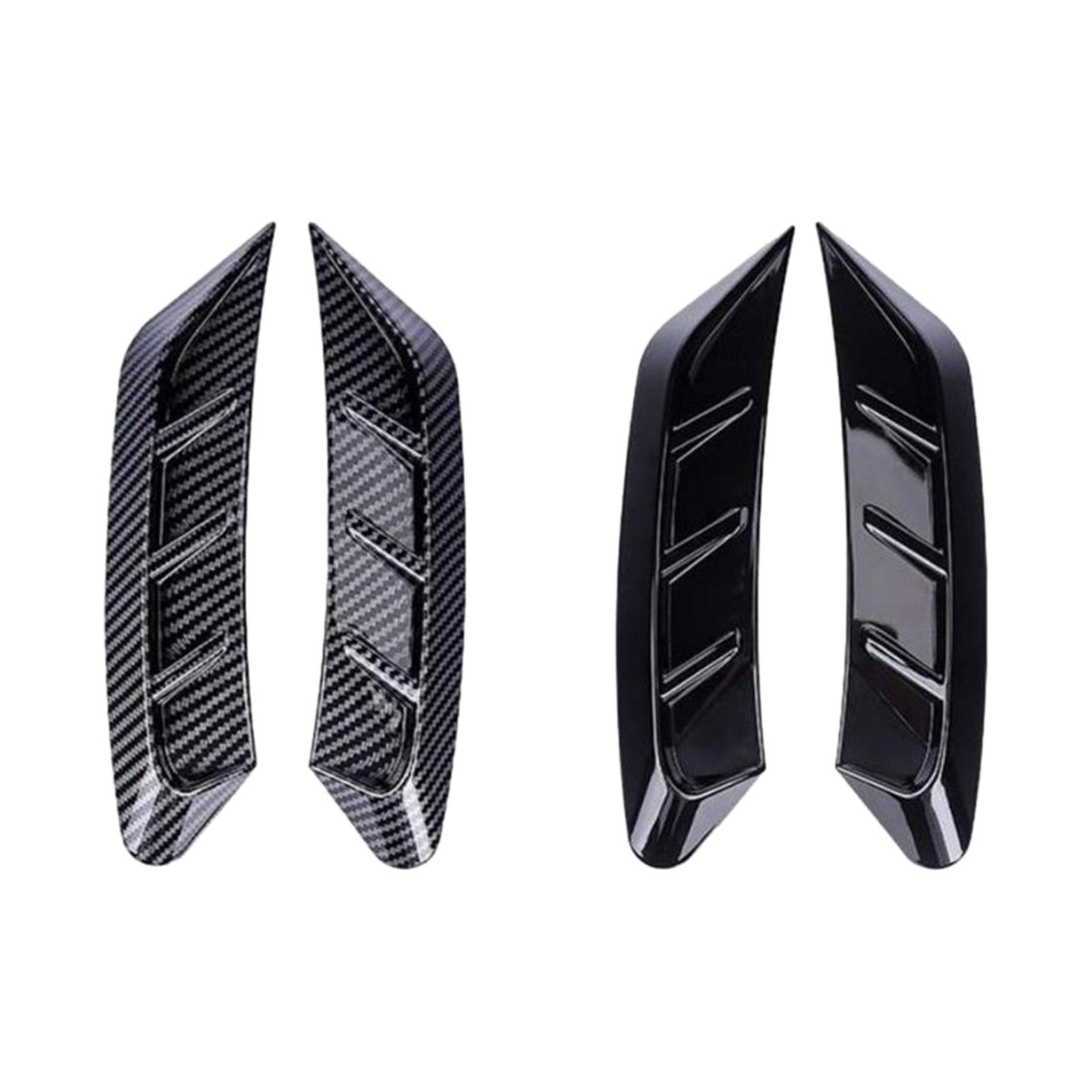 2 Set Car Headlight Eyebrow Decoration Eyelids Stickers for Car Automotive