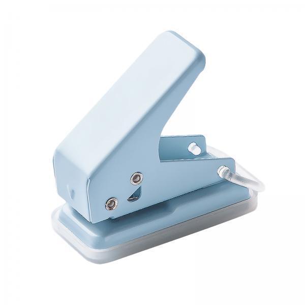3xMini Paper Punch Adults 10 Sheet Paper Capacity Children Hole Puncher Single Blue