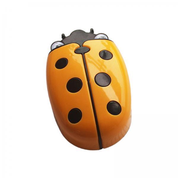 2xMagnetic Dry Erase Marker Holder with Ladybug Shape 2in1 for Workshop Office Yellow