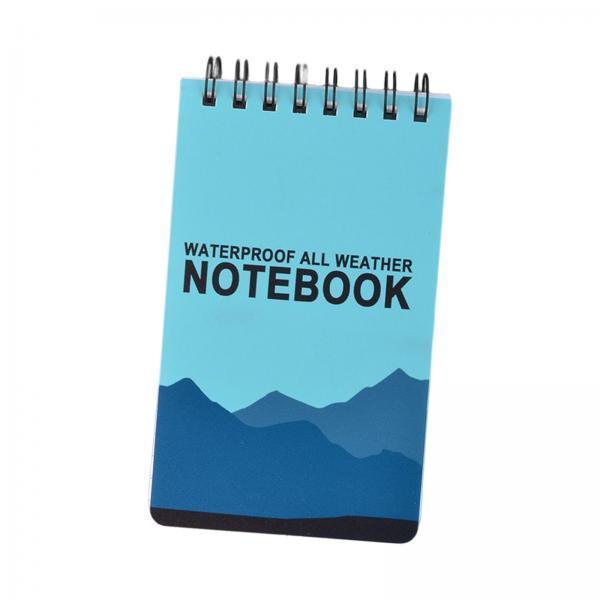 2xSpiral Notebook Writing Pads Pocket notebook for Office Stationry blue