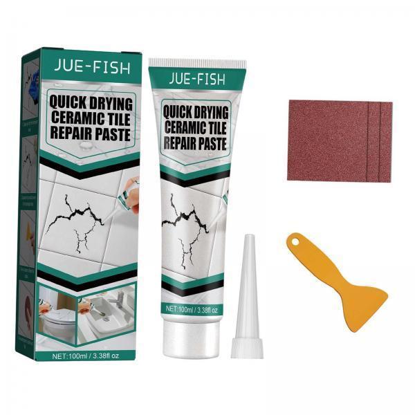 4xTile Repair Paste Quick Drying Household Tool Portable for Home Bedroom Floor