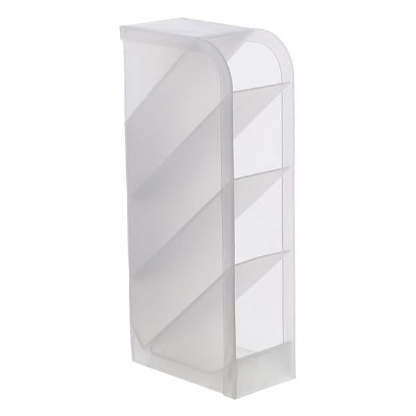 3xPencil Dispenser Desk Stationery Organizer 4 Layer for Home Office Organizer white oblique