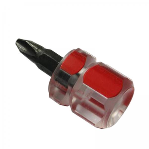 4xPortable Screwdriver Kit Repair Tools Transparent Handle Precision Repair Red