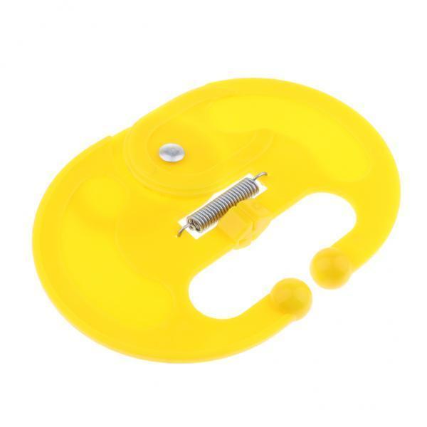 4x1Pc Plastic Weaner Anti Sucking Calf Cow Cattle Milking Stops Sucking Yellow