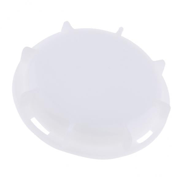 4x1000L IBC Ton Barrel Valve Dust Cover IBC Adaptor Fitting Seal Cap White