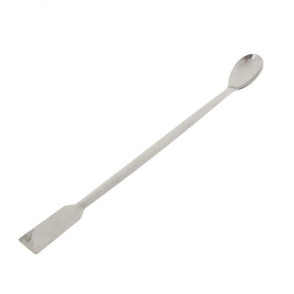 3xDouble-end Stainless Steel Dispensing Spoon/Spade Lab Scrapers 20cm