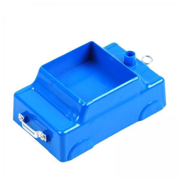 3xBlue Plastic Carriage Car Cart with Pulley Wheels for Physics Force & Motion