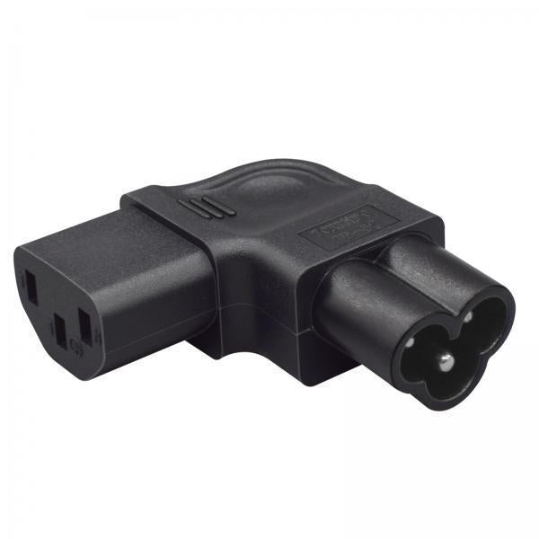2xIEC320 C6 to C13 Replacement Right Bend Design AC Power Plug Durable Premium