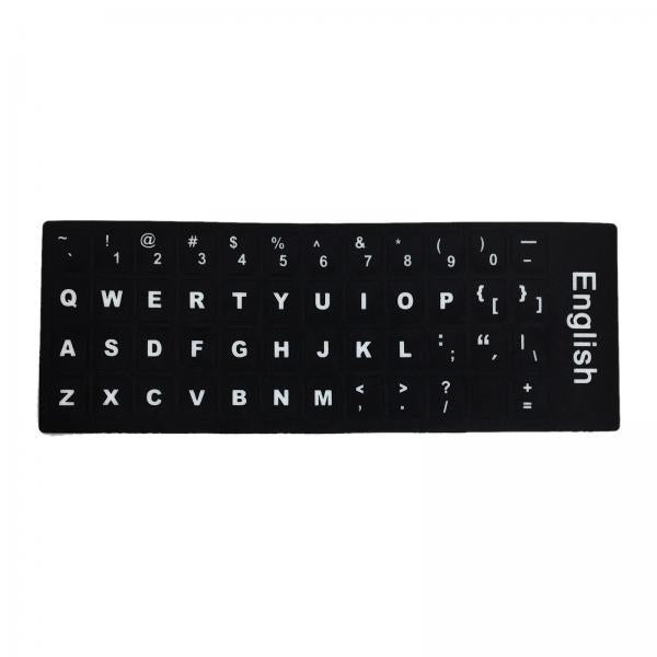 3xLaptop Keyboard Stickers Universal Computer Keyboard Stickers for PC Desktop English