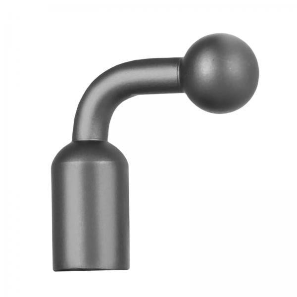 4x1/4 inch to 17mm Ball Vertical Mount Adapter Durable Made of Aluminum Alloy