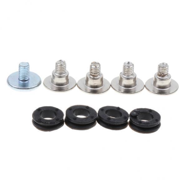 2xHard Disk Holder Rubber Mat and Screws Kits Replacement Part for Sony PS4