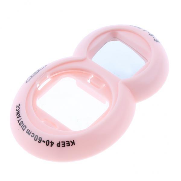 3xClose-Up Lens Self-Portrait Mirror for Fuji Instax Mini 7S 8 9 Pink