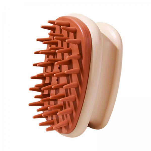3xManual Head Scalp Massage Brush Comfortable for Women Men Pets Styling Tools Pink