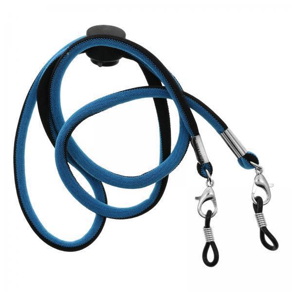 4xSunglasses Retainer Adjustable Anti Lost Eyeglass Strap Adult Kids Men Woman blue and black