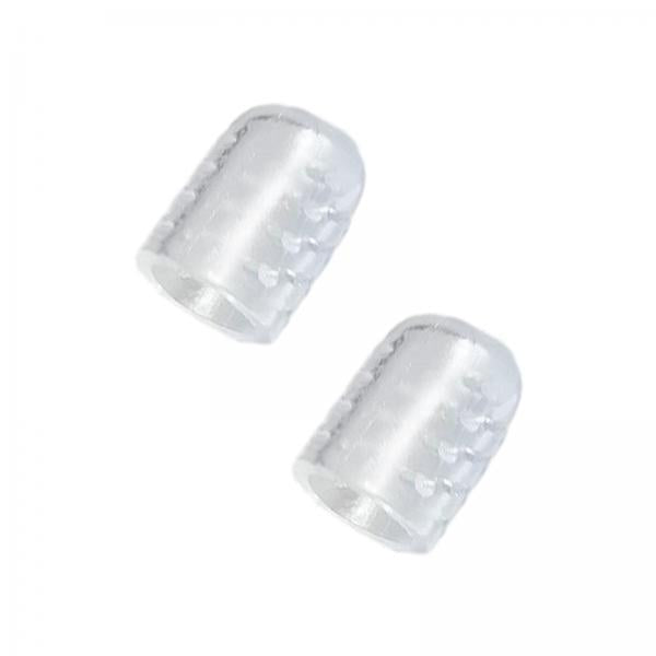 2xToe Protector Silicone with Holes Breathable Toe Caps for Running Home Women 2 pieces