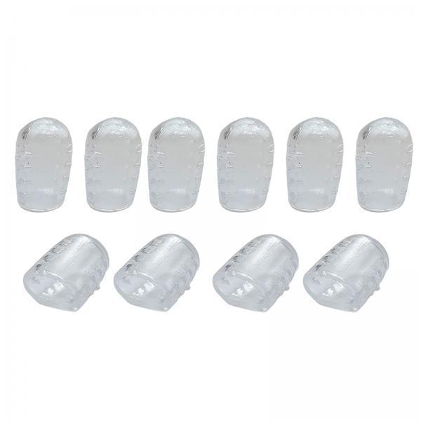 4x10x Silicone Toe Protectors Toe Sleeve Protectors for Running Walking Unisex