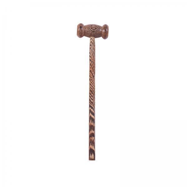 2xWood Massager Hammer Relaxing Durable Massaging Roller for Waist Back Neck Style C