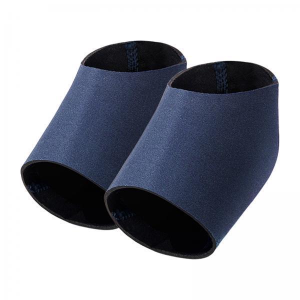 2x2x Adults Hydrating Heel Socks Stocking Washable Toeless for Rough Feet