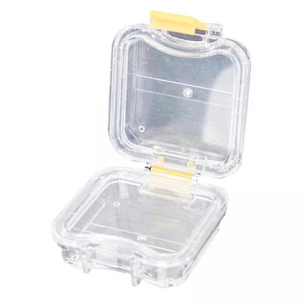 3xTeeth Box with Membranes Portable Protect Retainer Box False Teeth case