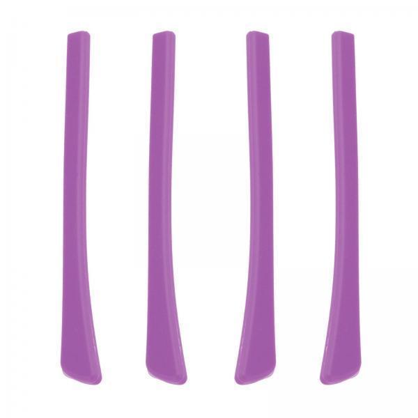 4x4Pieces Eyeglasses Glasses Earsocks Ear Tips Soft Silicone Easily Install Purple