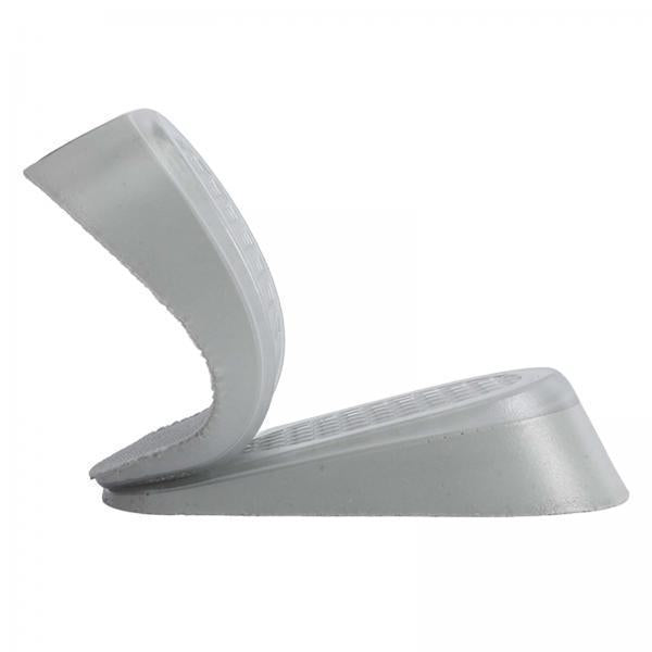3x2 Pieces Height Increase Insoles Heel Cushion Pads Men Women Gray 4.5cm