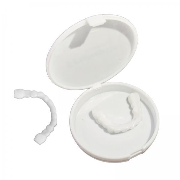 2xResin Teeth Dental Fake Teeth Smiling Veneers  Upper with Box