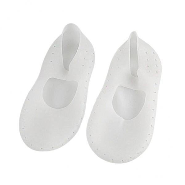 3xSilicone Gel Moisturizing Sock Cracked  Foot Skin Care Protector Massager S