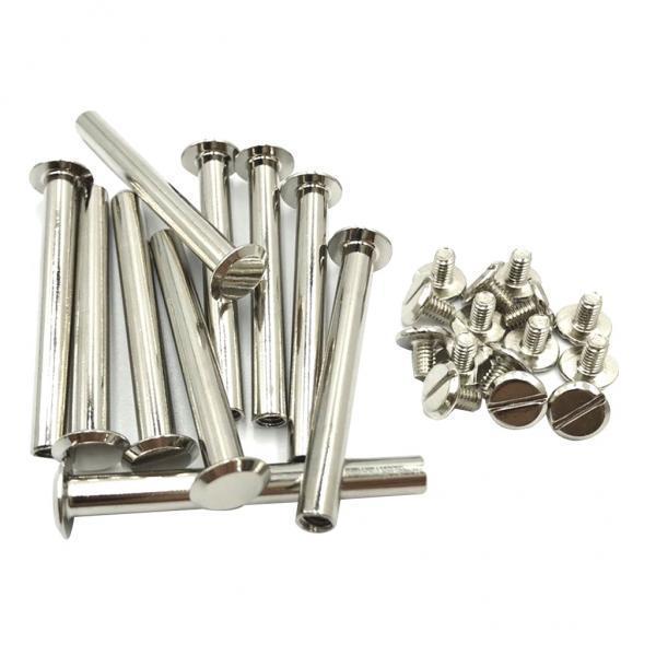 4x10 Sets Posts Binding Screwback Rivets for Scrapbook Booking Binding 10x35mm