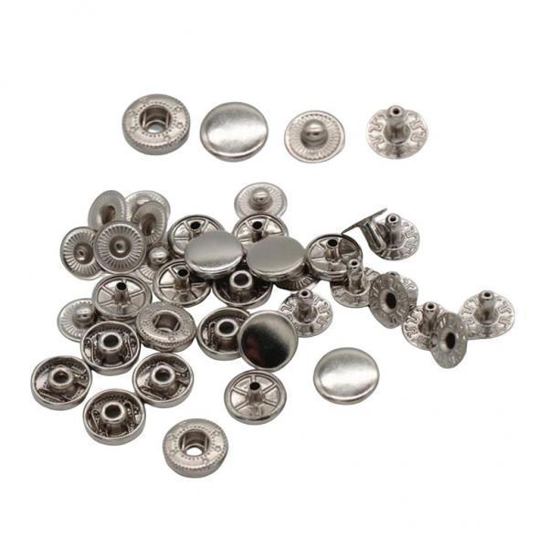 2x10 Sets 4 Parts of Snap Button Press Button for Jeans Jacket Clothing 10mm