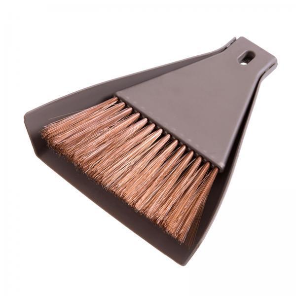 3xMini Broom and Dustpan Cleaning Tools Cleaning Brush for Keyboard Desk Table Coffee