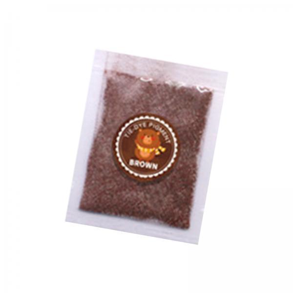 4xTie Dye Powder Pigment for Tie Dyeing 10g DIY Permanent Color Powder Packets Brown