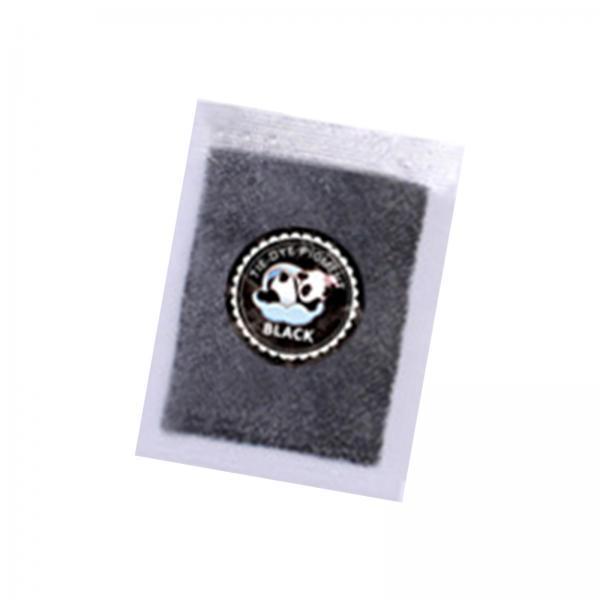 4xTie Dye Powder Pigment for Tie Dyeing 10g DIY Permanent Color Powder Packets Black